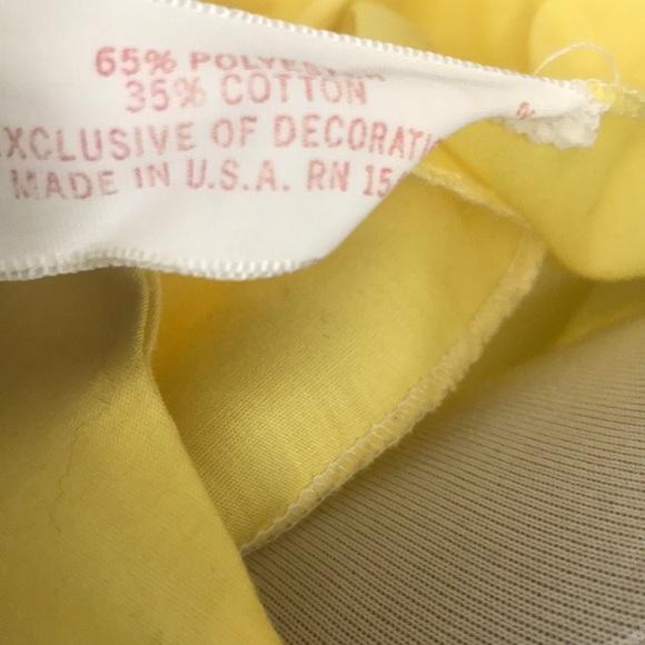 Vintage Yellow Duster Dress 😘😘 - Picture 5 of 7